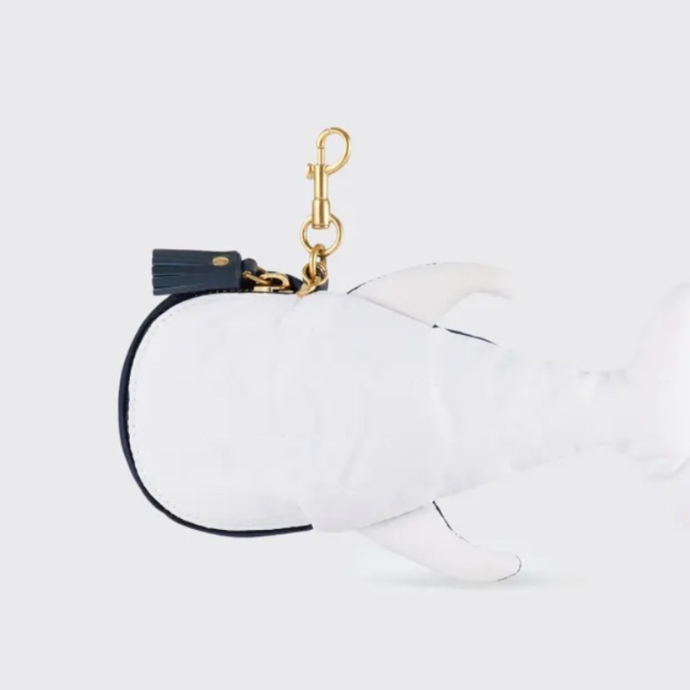 ANYA HINDMARCH Whale Charm with Foldable Tote Bag - Picture 5 of 14